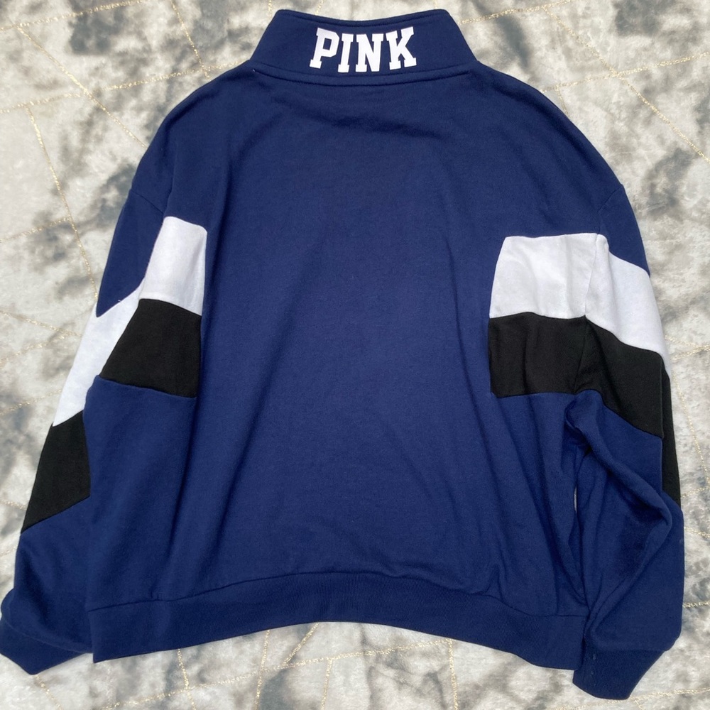PINK Half Zip Sweatshirt